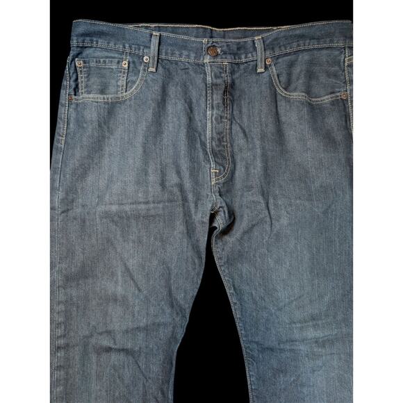Levis 501 XX Jeans Men 38(40)x32 Blue Button Fly Original Fit Dark Wash Y2K - Picture 2 of 8